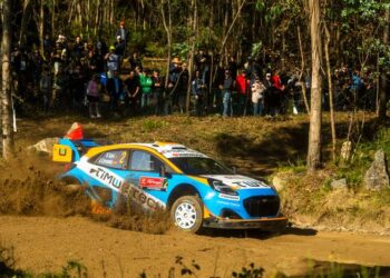 Salvi Diogo ja Coronado Axel Portugali MM-rallil 2025, Foto: Jaanus Ree / Red Bull Content Pool