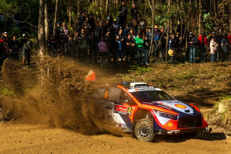 Ott Tänak ja Martin Järveoja Portugali MM-rallil 2025, Foto: Jaanus Ree / Red Bull Content Pool
