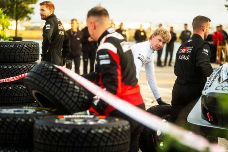 Kalle Rovanperä ja Jonne Halttunen Portugali MM-rallil, Foto: Jaanus Ree / Red Bull Content Pool