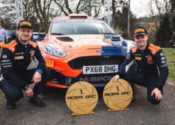 Romet Jürgenson / Siim Oja on Briti rallisarjas teise kohal. Foto: Adam Pigott, Motorsport UK