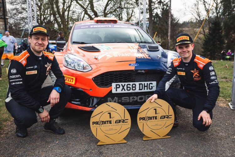 Romet Jürgenson / Siim Oja on Briti rallisarjas teise kohal. Foto: Adam Pigott, Motorsport UK