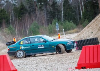 Hiiumaa rahvasprint tuleb põneval kruusarajal, mille osaks on Partsi karjäär. Foto: Pille Russi