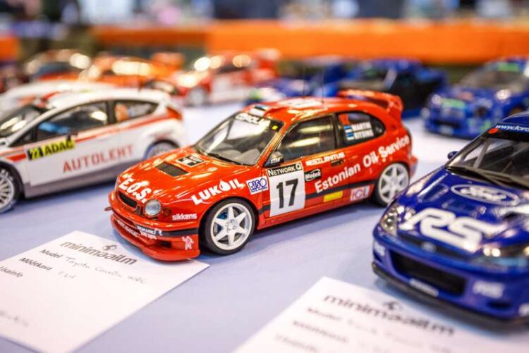 Ralliautode mudelid Minimaailmal 2023. Foto: Pille Russi