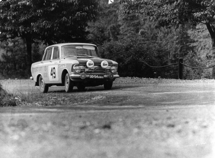 Heino Sepp / Toomas Bernstein 1973. aasta Poola MM-rallil. Foto: erakogu