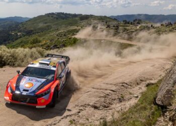 Ott Tänak. Foto: Dufour Fabien / Hyundai Motorsport GmbH