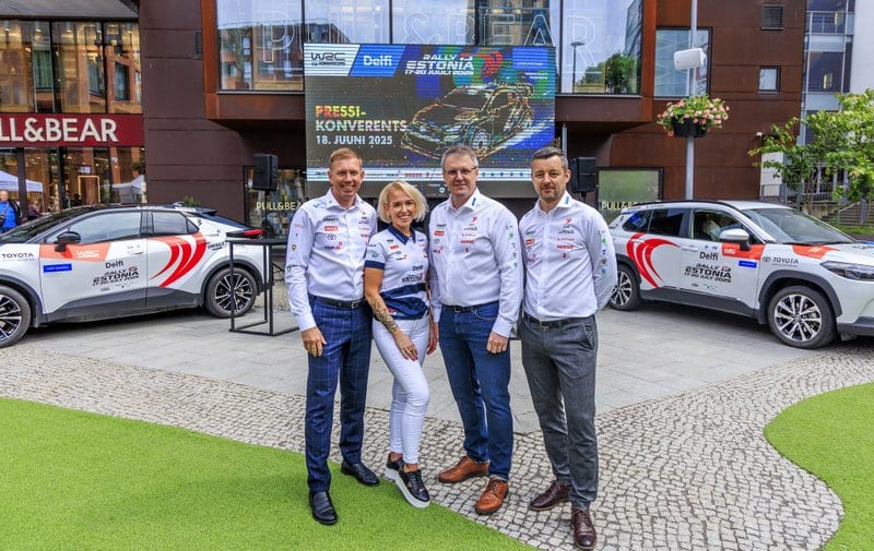 Rally Estonia Pressikonverents 18.06.2025 Foto: Karli Saul