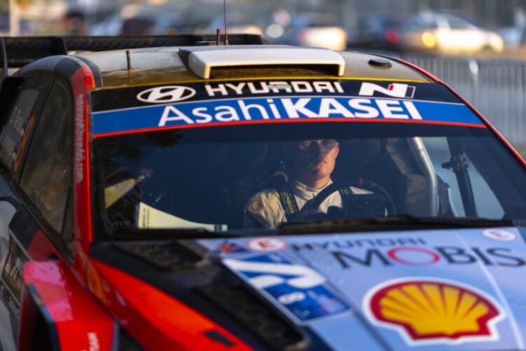 Ott Tänak Kreeka MM-rallil, Foto: Austral / Hyundai Motorsport GmbH