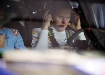 Ott Tänak Kreeka MM-rallil, Foto: Vincent Thuillier / Hyundai Motorsport GmbH