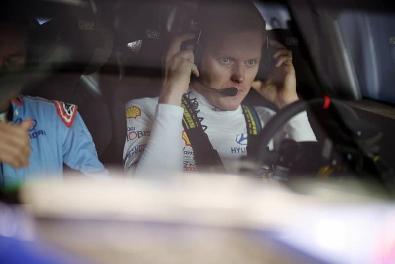 Ott Tänak Kreeka MM-rallil, Foto: Vincent Thuillier / Hyundai Motorsport GmbH