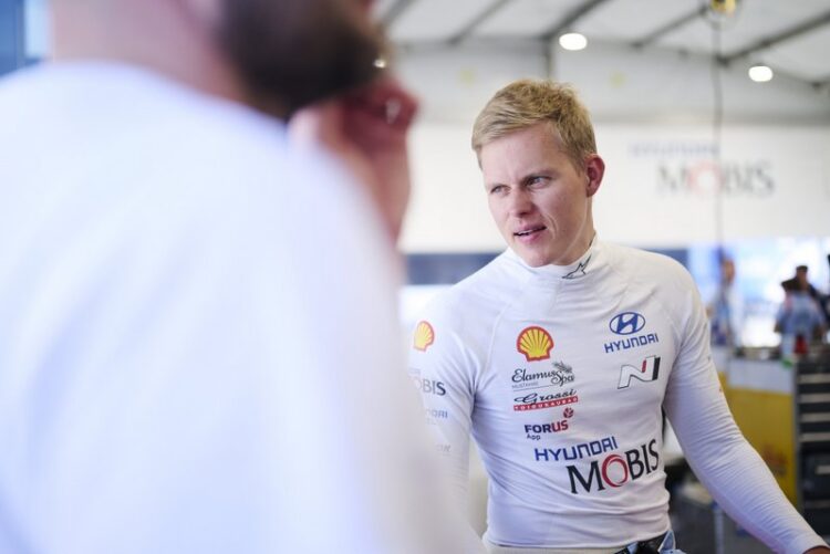 Ott Tänak Kreeka rallil 2025, FOto: Vincent Thuillier / Hyundai Motorsport GmbH