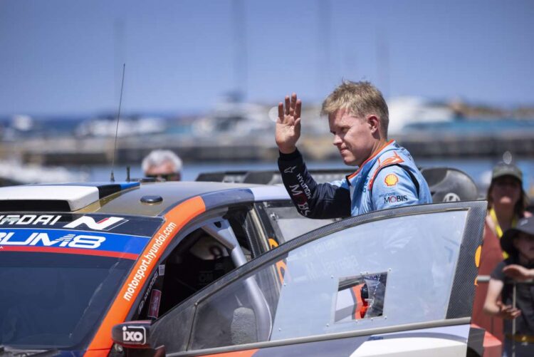 Ott Tänak Sardiinia ralli 2025, Foto: Austral / Hyundai Motorsport GmbH