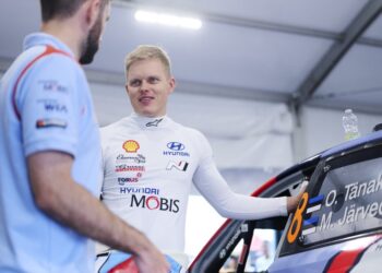 Ott Tänak, Foto: Vincent Thuillier / Hyundai Motorsport GmbH