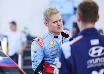 Ott Tänak Sardiinia ralli 2025, Foto: : Vincent Thuillier / Hyundai Motorsport GmbH