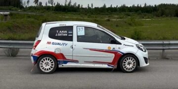 Trevon Aava võitis noorte esiveoliste autode klassis. Foto: erakogu