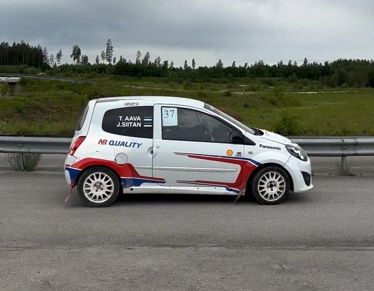 Trevon Aava võitis noorte esiveoliste autode klassis. Foto: erakogu