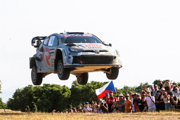 Sebastien Ogier ja Vincent Landais Sardiinia ralli 2025, Foto: Jaanus Ree / Red Bull Content Pool