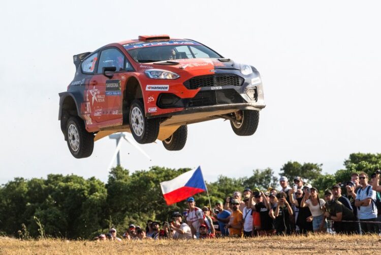 Romet Jürgenson ja Siim Oja Sardiinia ralli 2025, Foto: Jaanus Ree / Red Bull Content Pool