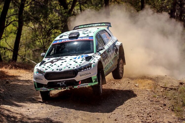 Robert Virves ja Jakko Viilo Kreeka MM-ralli 2025, Foto: André Lavadinho andre@at-world.com