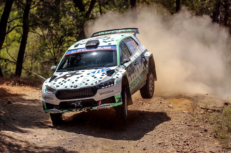 Robert Virves ja Jakko Viilo Kreeka MM-ralli 2025, Foto: André Lavadinho andre@at-world.com