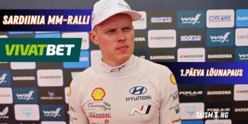 TÄISMÄNG: Ott Tänak tõdeb, et kehvasti töötava autoga on rütmi raske leida