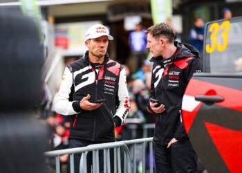 Sebastien Ogier ja Elfyn Evans Autor/allikas: Toyota Gazoo Racing