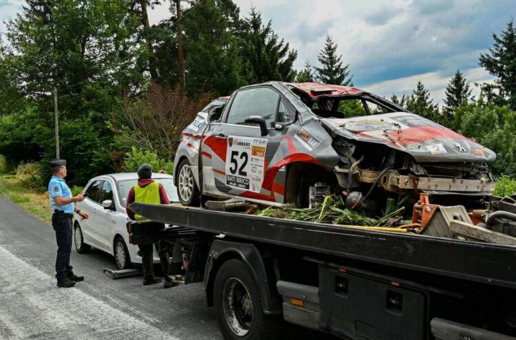 Õnnetusse sattunud Peugeot 208 R2, Foto: © Francis CAMPAGNONI