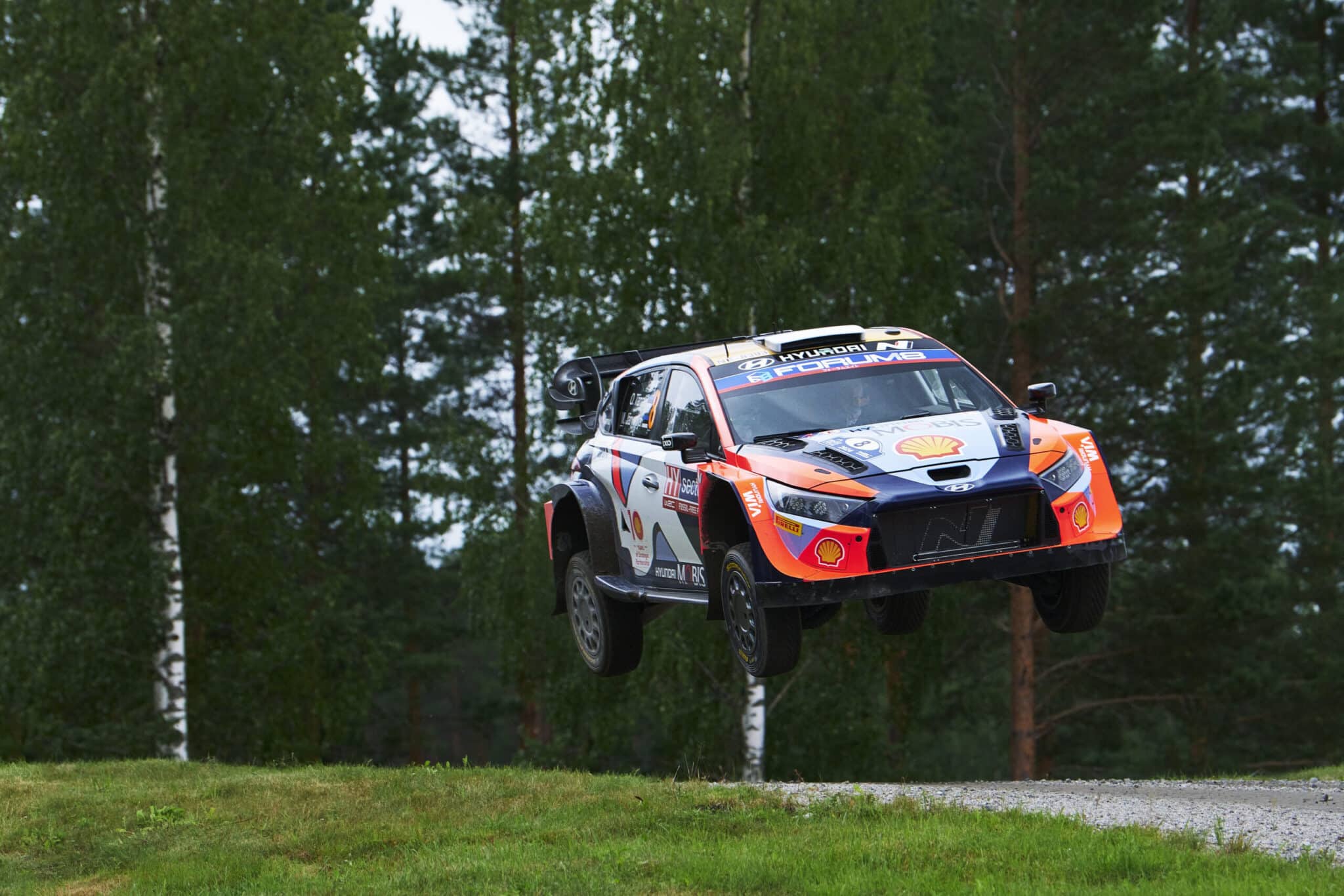 Ott Tänak Soome MM-rallil 2024, Foto: Vincent Thuillier / Hyundai Motorsport GmbH