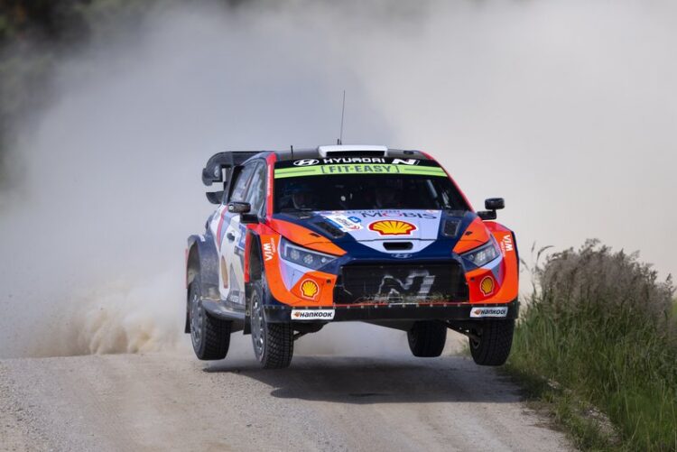 Ott Tänak ja Martin Järveoja Rally Estonia 2025, Foto: Austral
/ Hyundai Motorsport GmbH