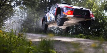 Ott Tänak ja Martin Järveoja, Rally Estonia 2025, Foto: Austral / Hyundai Motorsport GmbH