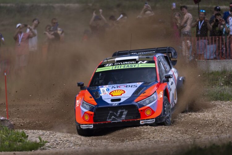 Ott Tänak ja Martin Järveoja, Rally Estonia 2025, Foto: Austral / Hyundai Motorsport GmbH