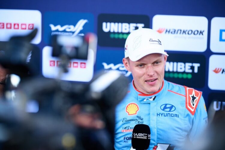 Ott Tänak Foto: Romain Thuillier / Hyundai Motorsport GmbH