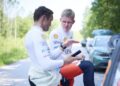 Ott Tänak ja Martin Järveoja, Rally Estonia 2025, Foto: Vincent Thuillier / Hyundai Motorsport GmbH