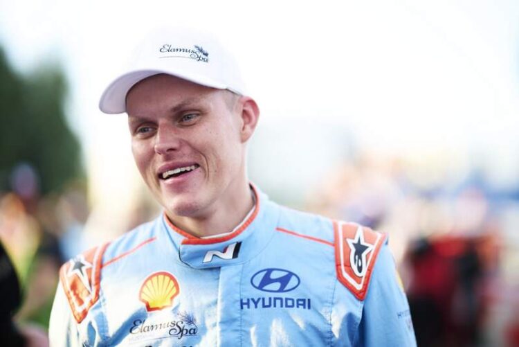Ott Tänak, Rally Estonia 2025, Foto:: Vincent Thuillier / Hyundai Motorsport GmbH