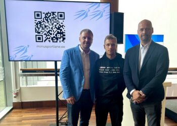 Urmo Aava, Kalev Kruus ja Robert Virves, Foto: Team Estonia ja erakogu