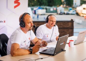 Kalev Kruus ja Margus Murakas Rallistuudios 2021a, Foto: TV3