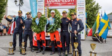 Lõuna-Eesti ralli 2025 Top 3, FOto: Pille Russi