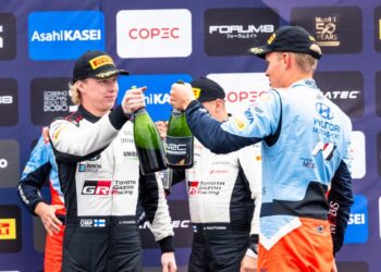 Kalle Rovanpera ja Ott Tänak, Foto: Jaanus Ree / Red Bull Content Pool