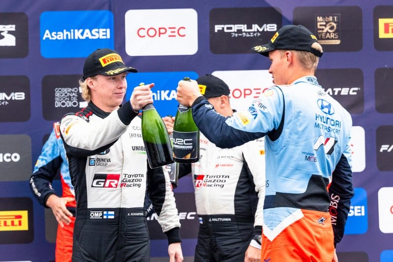 Kalle Rovanpera ja Ott Tänak, Foto: Jaanus Ree / Red Bull Content Pool