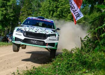 Robert Virves ja Jakko Viilo Rally Estonial 2025, Foto: André Lavadinho andre@at-world.com