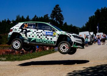 Robert Virves ja Jakko Viilo Rally Estonial 2025, Foto: André Lavadinho andre@at-world.com
