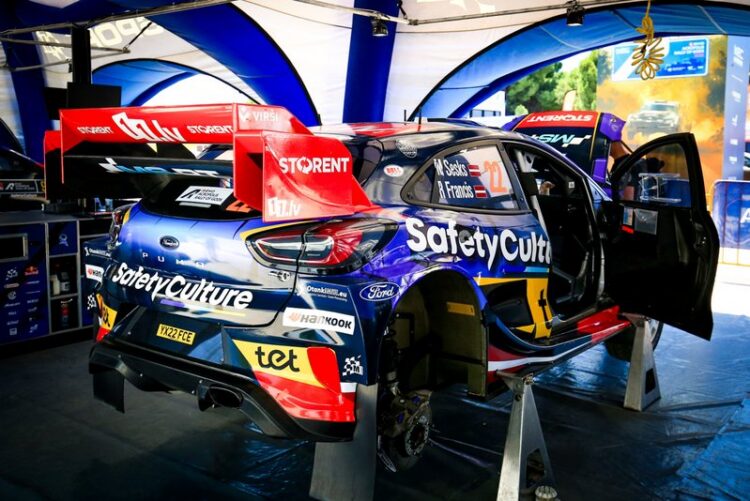 Martins Sesksi Ford Puma Kreeka rallil 2025, Foto: M-Sport