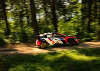 Ott Tänak ja Martin Järveoja Rally Estonia 2025, Foto: Marleen Maask / Ralli.ee