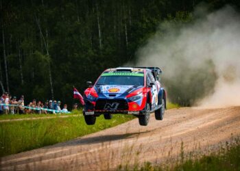 Ott Tänak ja Martin Järveoja Rally Estonia 2025, Foto: Marleen Maask / Ralli.ee