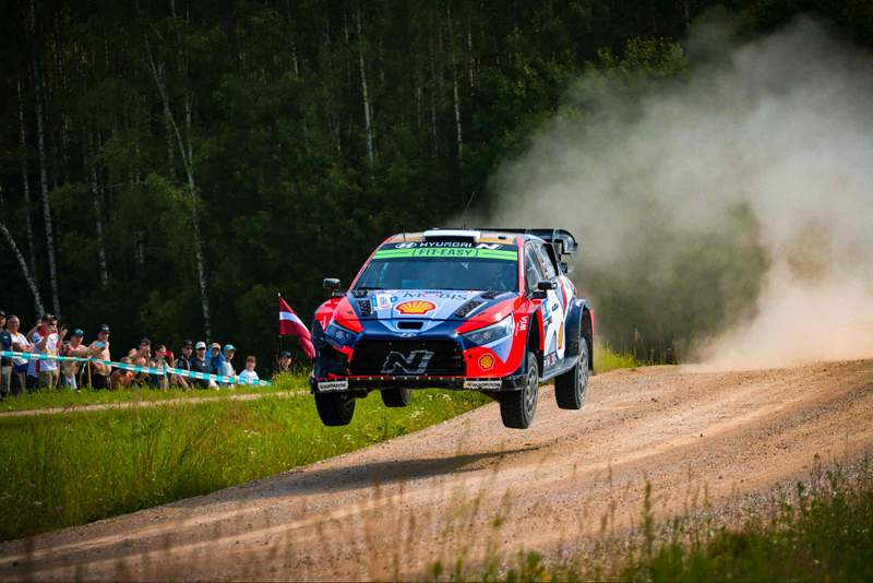 Ott Tänak ja Martin Järveoja Rally Estonia 2025, Foto: Marleen Maask / Ralli.ee
