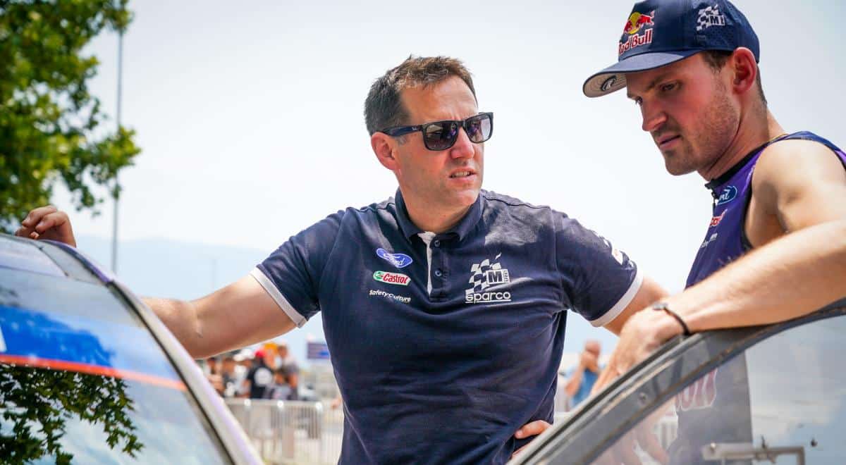 Richard Millener ja Gregoire Munster. Foto: M-Sport Ford WRT