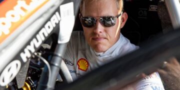 Ott Tänak Soome MM-ralli 2025, Foto: Dufour Fabien / Hyundai Motorsport GmbH