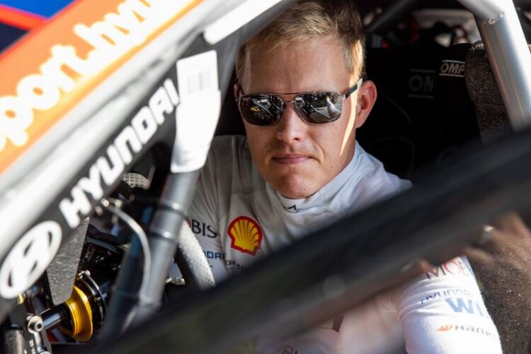 Ott Tänak Soome MM-ralli 2025, Foto: Dufour Fabien / Hyundai Motorsport GmbH