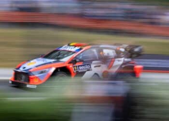 Thierry Neuville Soome MM-rallil 2025, Foto: Dufour Fabien / Hyundai Motorsport GmbH