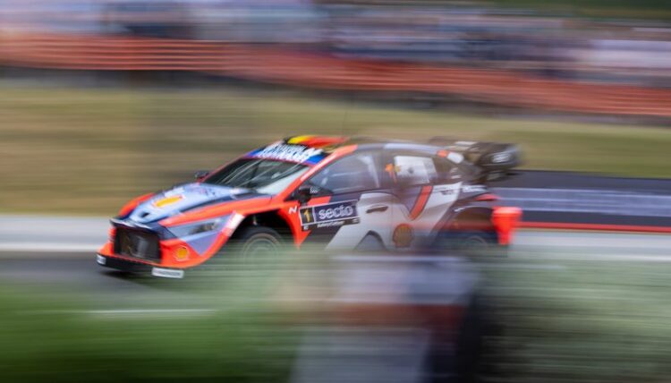 Thierry Neuville Soome MM-rallil 2025, Foto: Dufour Fabien / Hyundai Motorsport GmbH
