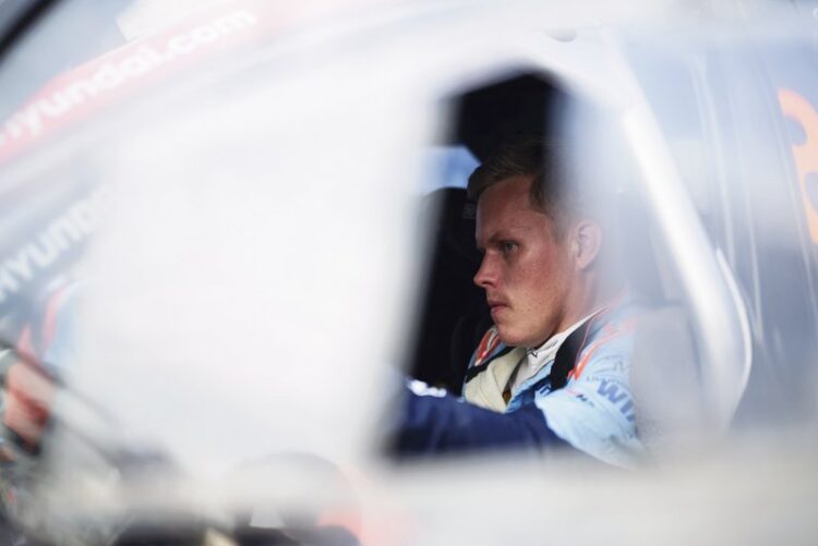 Ott Tänak Soome MM-ralli 2025, Foto: Vincent Thuillier / Hyundai Motorsport GmbH